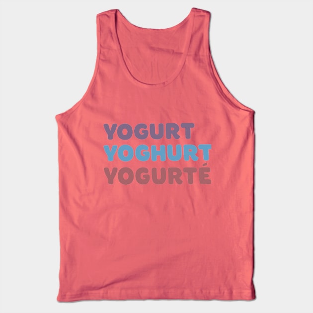 The Good Place Yogurt  Shop Tank Top by slice_of_pizzo